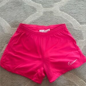 Nike Women's Bright Pink Athletic Shorts